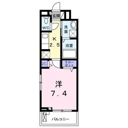 河内松原駅 徒歩57分 2階の物件間取画像